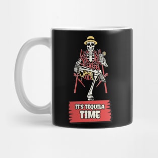 It's Tequila Time Cinco De Mayo Drinking Mug